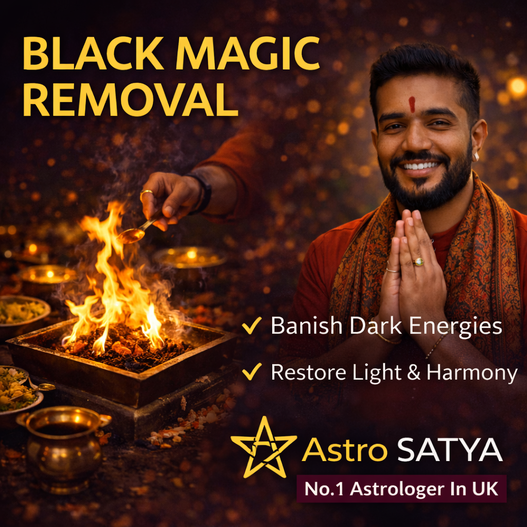 SATYA Astrologer for Black Magic Remove London. Reverse Black Magic Specialist in London
